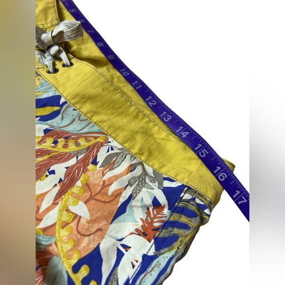 Patagonia Wavefarer Board Surf Swimwear Shorts Jurassic Ferns Violet Blue - Picture 5 of 10